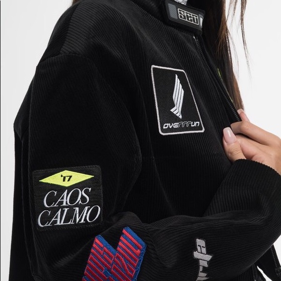 SOLD. Hyein Seo Embroidered Corduroy Jacket - Picture 3 of 10